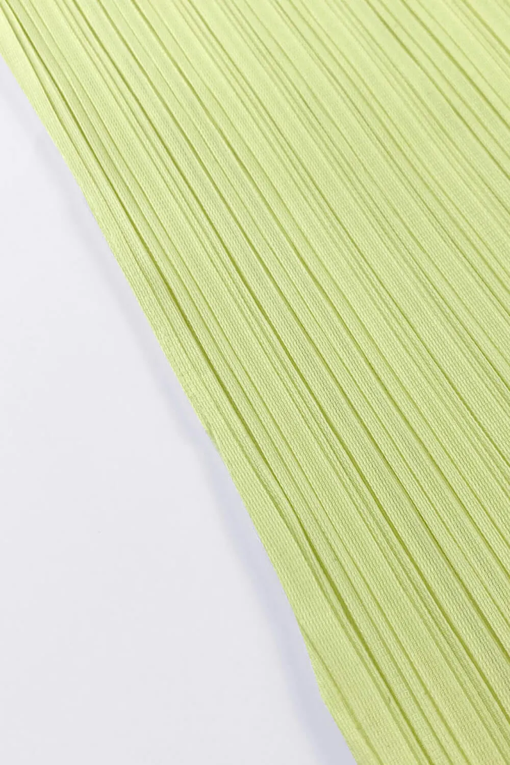 Accordion Pleated Mock Neck Sleeveless Top