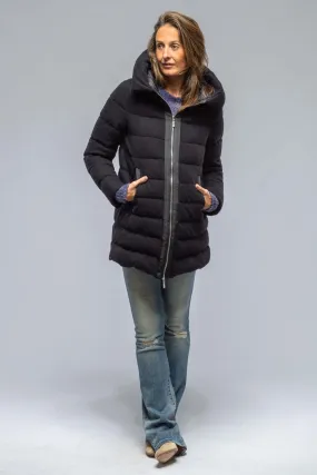 Bergen Angora Knit Down Coat