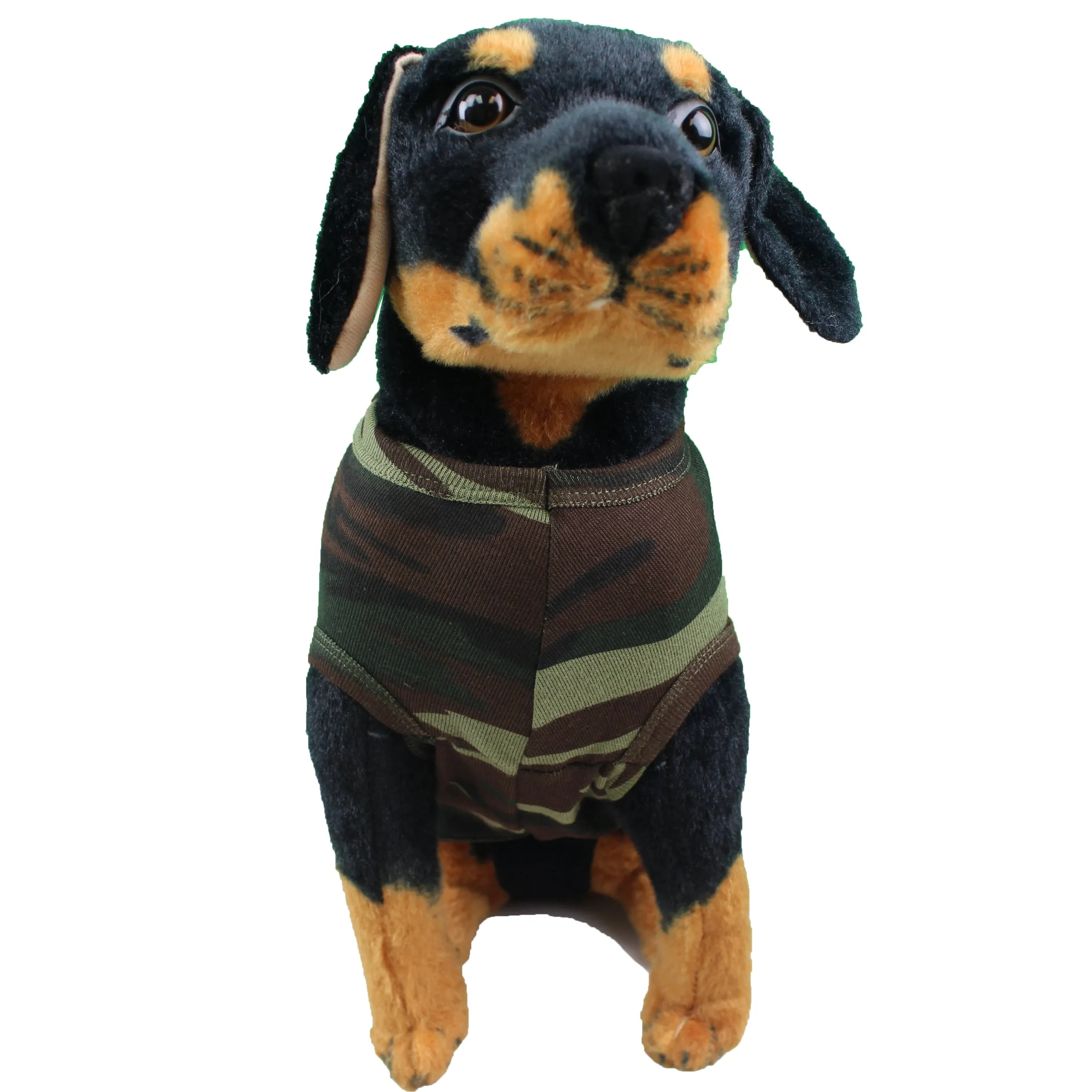 Biker Puppy Embroidered Tank Top