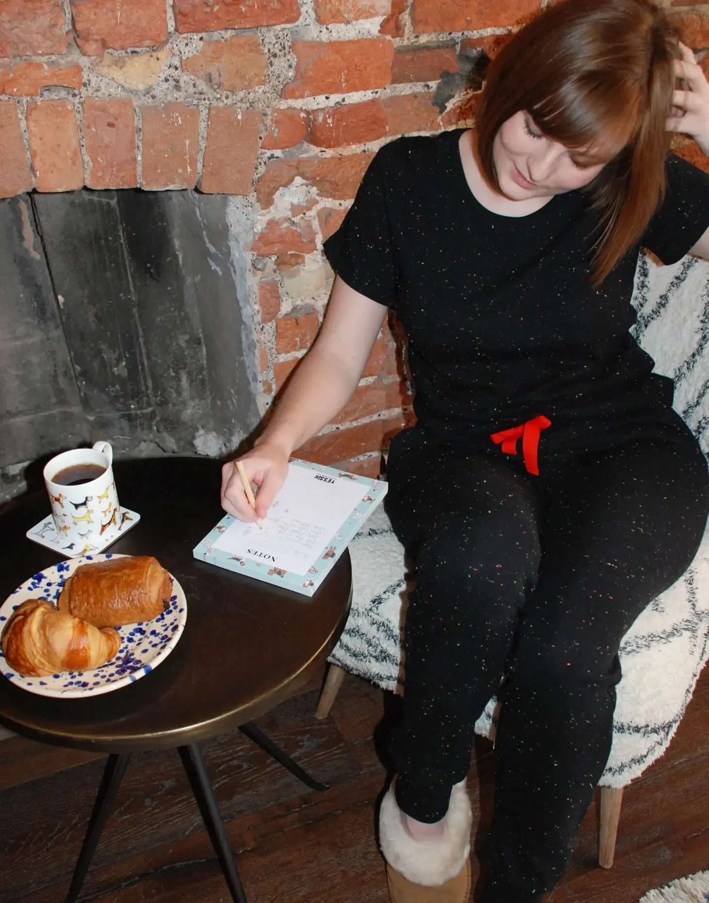 Confetti Black T-Shirt