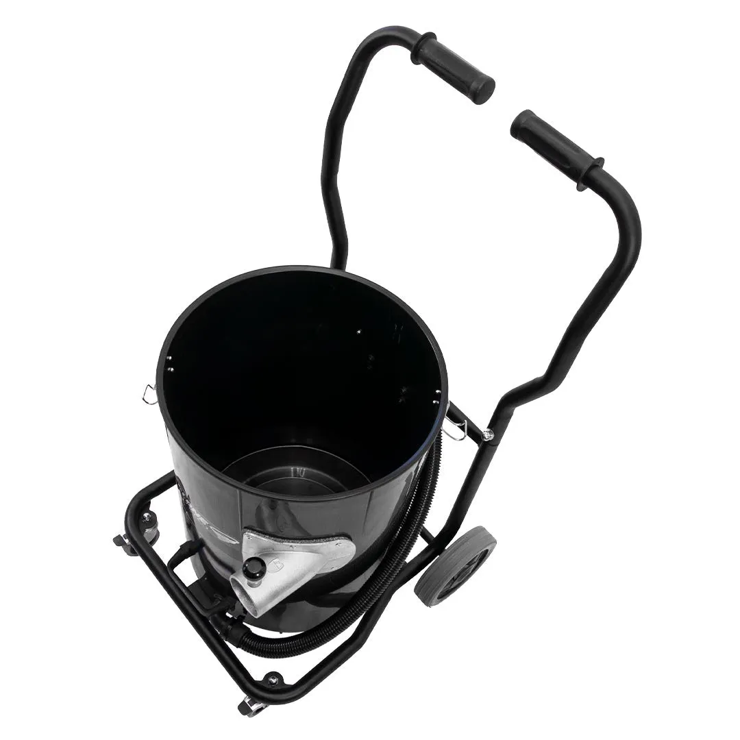 Cyclone 2400W 20 Gallon Domestic (120v) Gutter Vacuum with 20 Foot Aluminum Poles and Bag