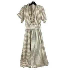 Dress Casual Maxi By Clothes Mentor In Cream, Size: S