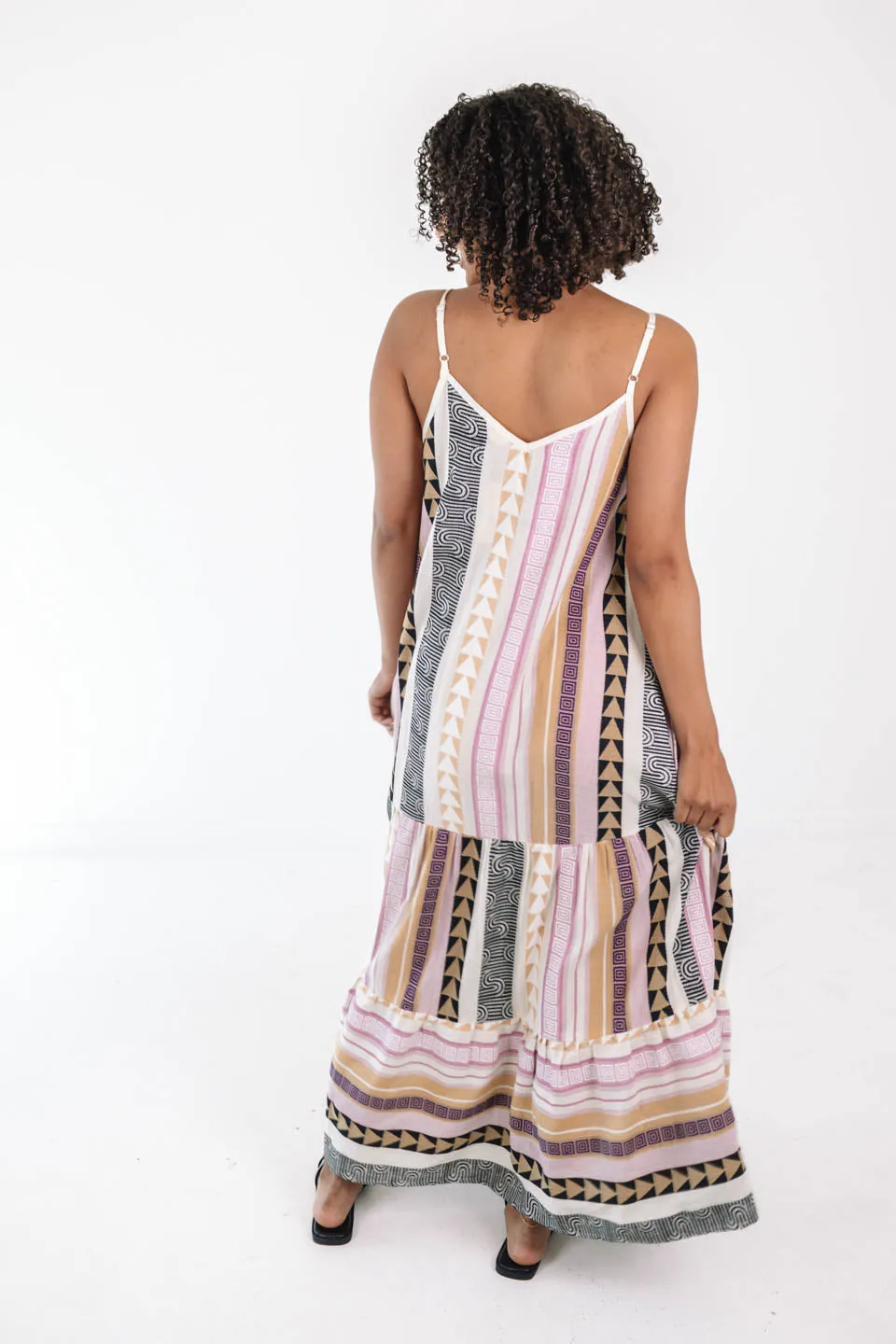 Island Time Maxi Dress - Tan