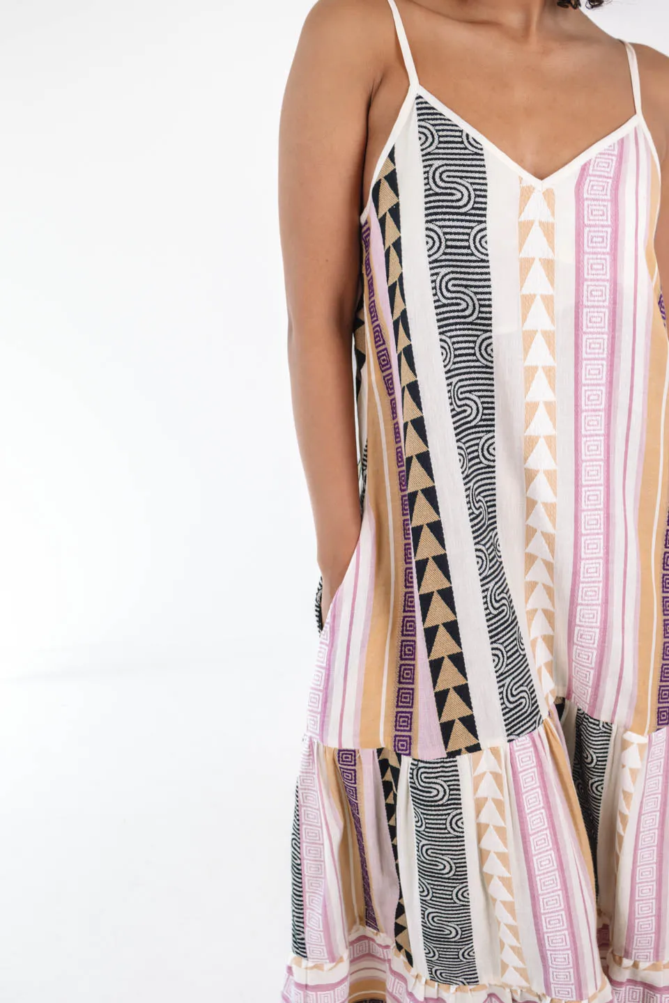 Island Time Maxi Dress - Tan