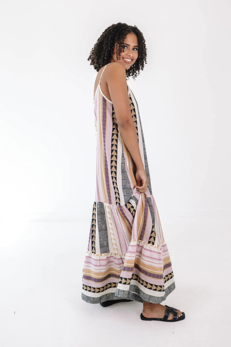 Island Time Maxi Dress - Tan