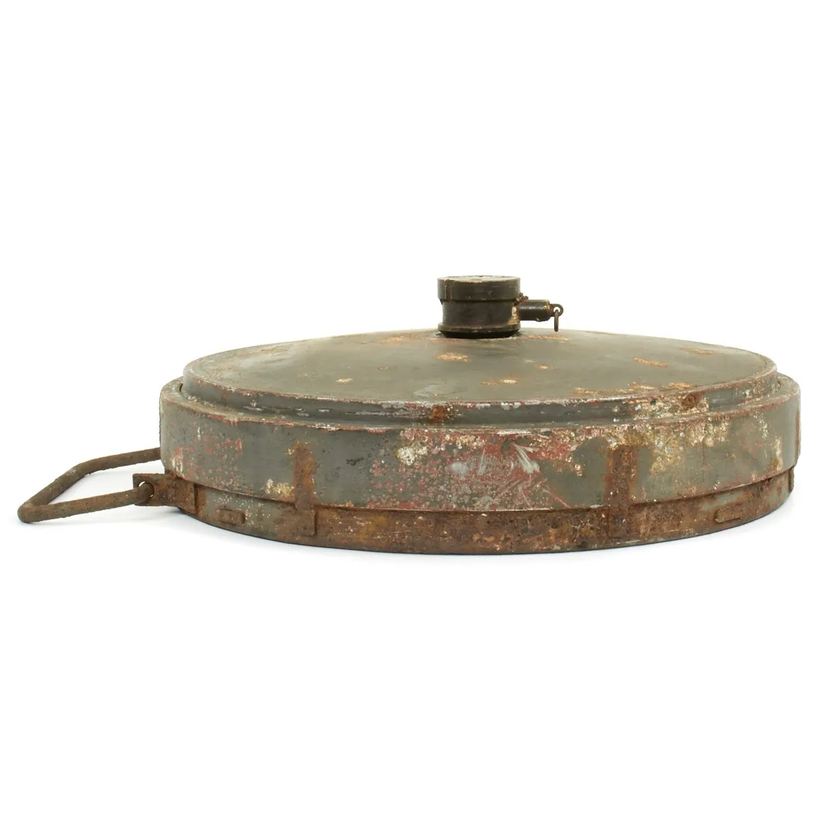 Original German WWII Anti-Tank Tellermine T.Mi.35 Mine - Inert
