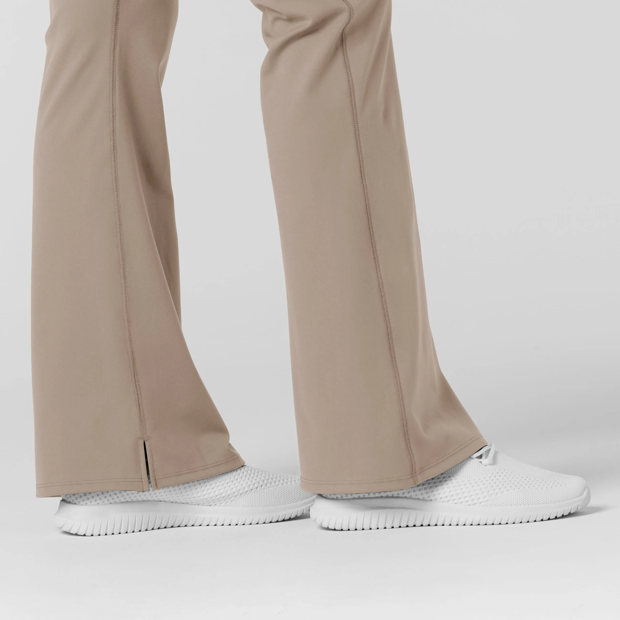 RENEW Knit Women's Flare Yoga Scrub Pant - Haze