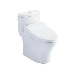 TOTO Aquia IV Washlet  C5 Universal Height One-Piece Toilet 1.28 GPF & 0.9 GPF