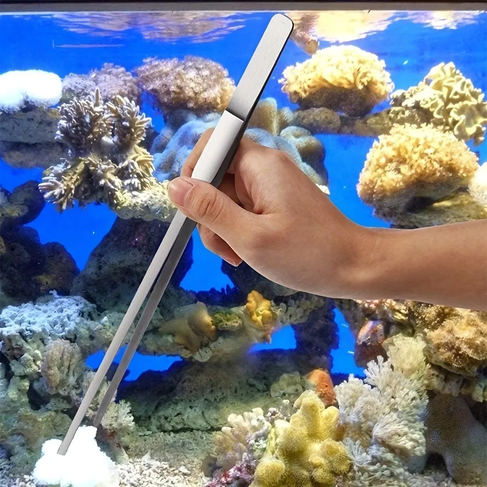 Versatile Stainless Steel Aquatic Tool for Clean Water Grass