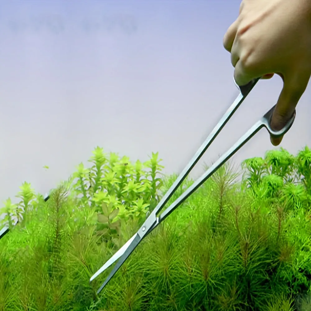 Versatile Stainless Steel Aquatic Tool for Clean Water Grass