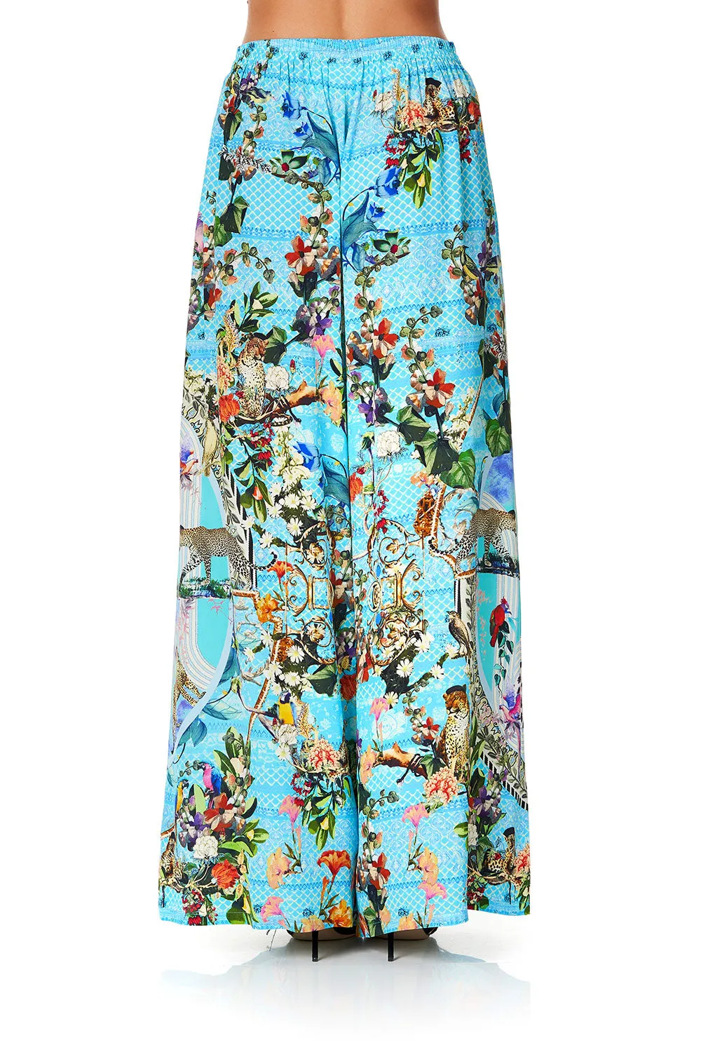 WIDE LEG TROUSER WITH FRONT POCKETS GIRL FROM ST TROPEZ